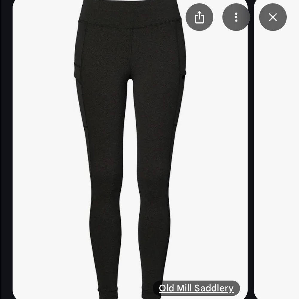 Mountain Horse Flora Tech Riding Tights size 26
